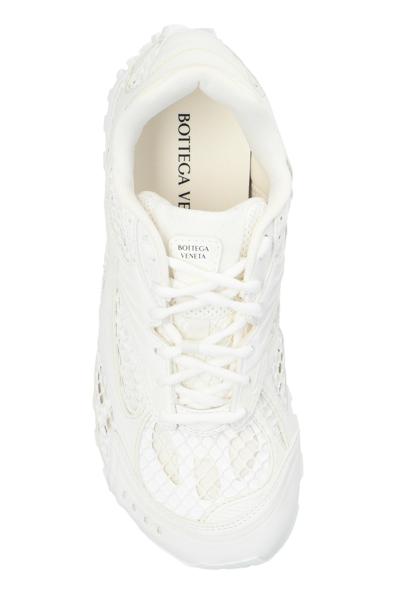 White 'Orbit' Sneakers Bottega Veneta - Bottega Veneta cut
